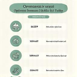 Checklist Optimizarea somnului în 7 zile